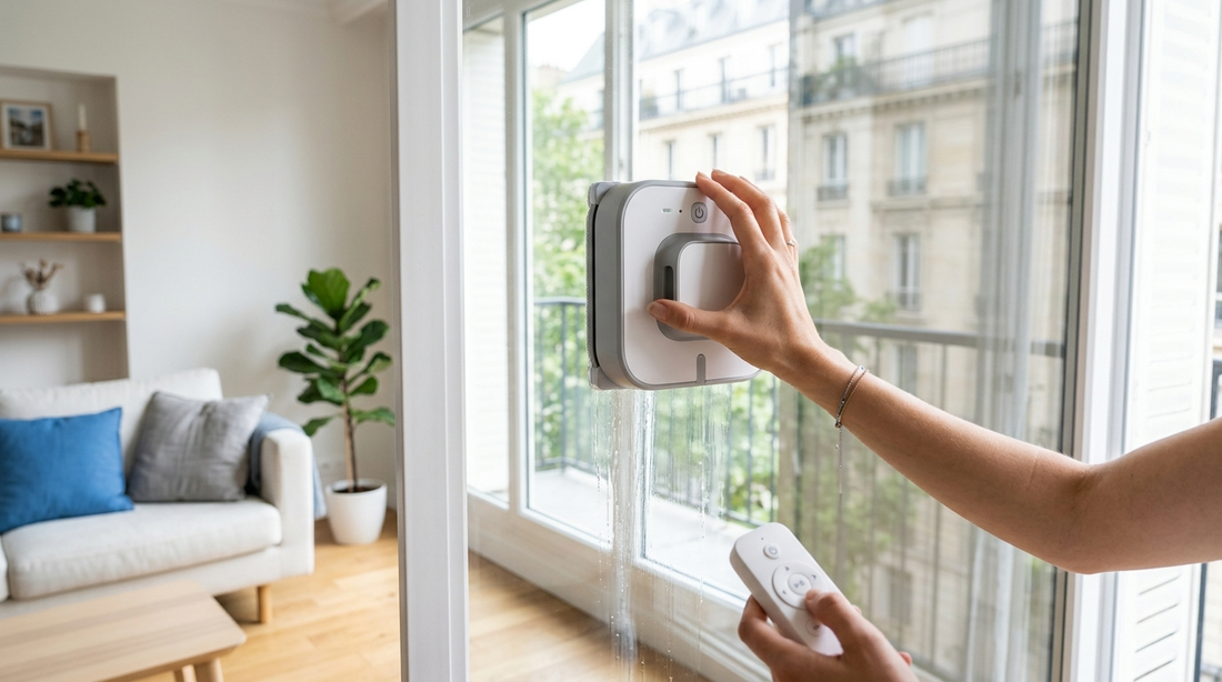 Comment utiliser un robot lave-vitre