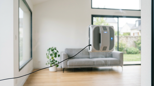 Robot lave-vitre sans fil ou filaire