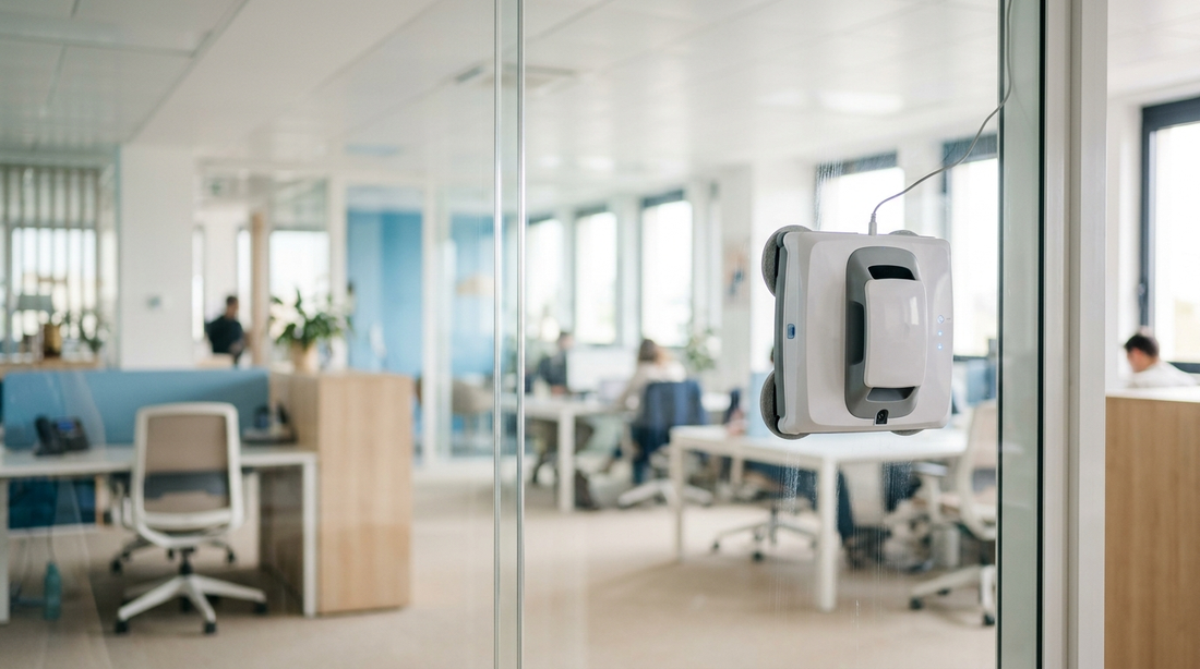 Robot lave-vitre professionnel