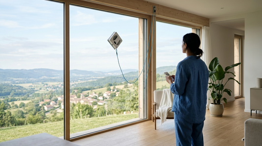 Nettoyer ses vitres en hauteur en sécurité