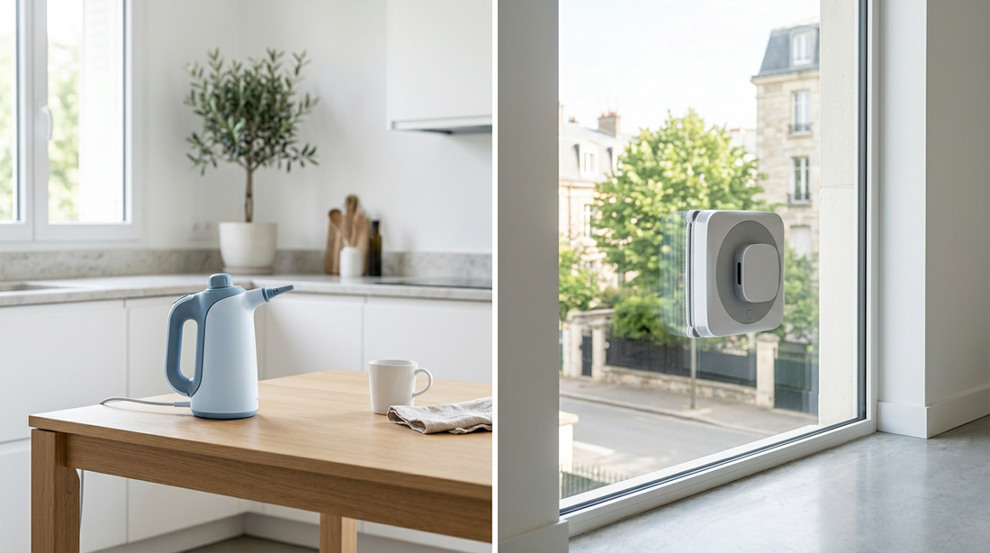 Robot lave-vitre : niveau sonore