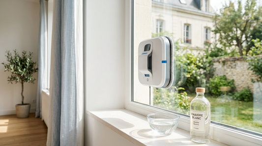 Robot lave-vitre et vitres teintées