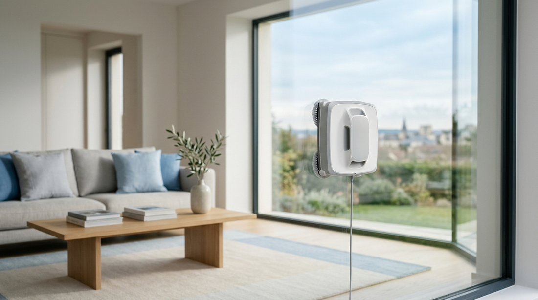 Robot lave-vitre : puissance d'aspiration en Pa