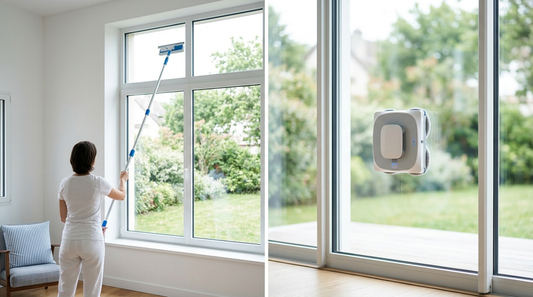 Robot lave-vitre pour locataire