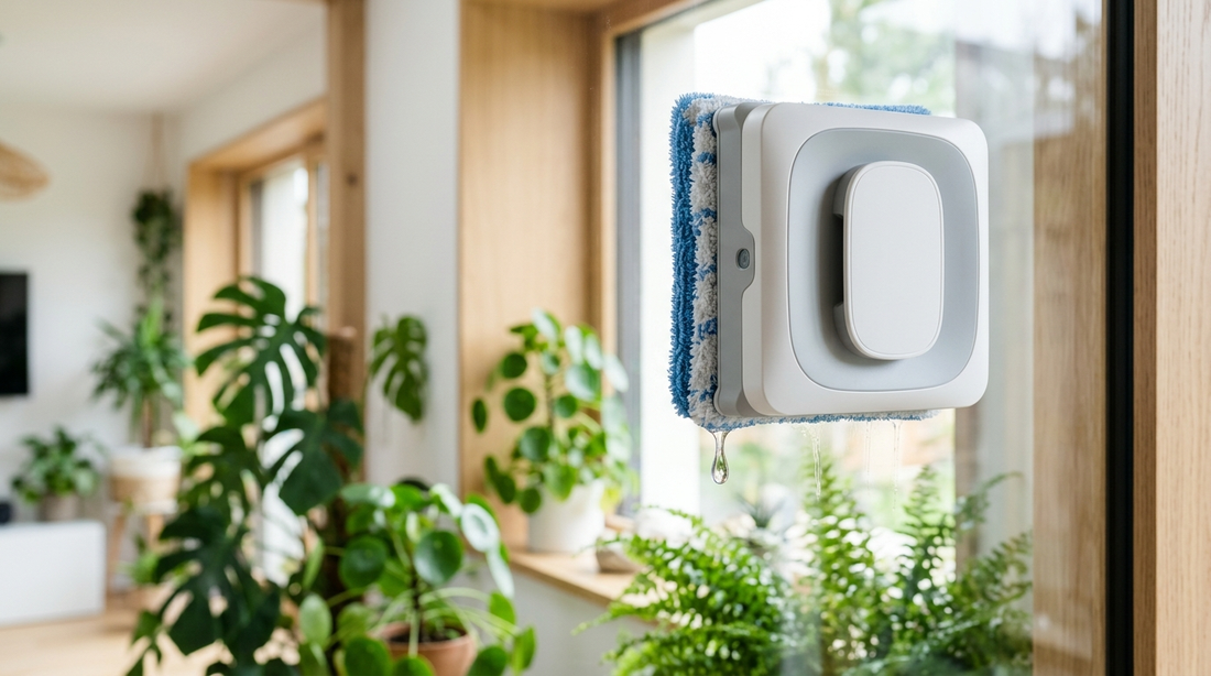 Robot lave-vitre : écologie et économies d'eau